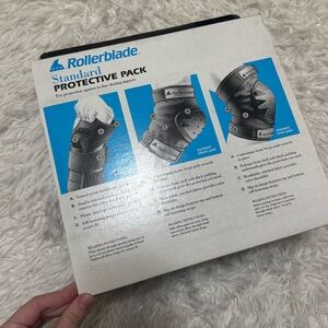 Rollerblade Standard Protective Pack Rollerblading Gear Knee Pads Elbow Pads